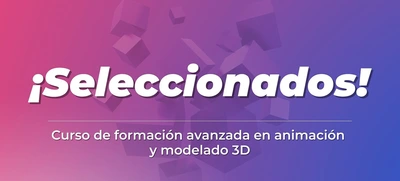 30 ganadores de cupos para el proceso de formación en ‘animación y modelado 3D avanzado’
