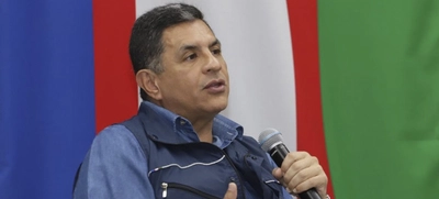 Rueda de prensa para presentar la nueva organización político-administrativa de Santiago de Cali