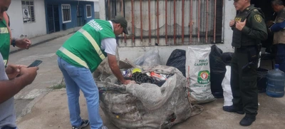 Sorprendidas dos bodegas de reciclaje con elementos hurtados a sistema de descontaminación del río Cauca