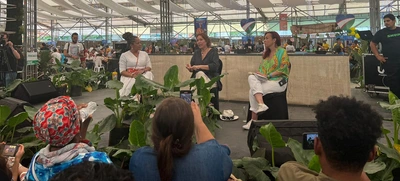 Leonor Espinosa, la ‘mejor chef mujer del mundo’, exaltó la gastronomía de Cali durante el ‘Festival Petronio Álvarez’
