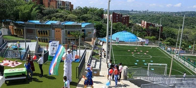 Con el Parque Los Pinos, la comuna 18 dispone de 25,000 mt2 para diversión