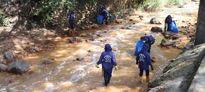 Descontaminamos y contribuimos a mitigar el riesgo  de desbordamiento de ríos y quebradas de Cali