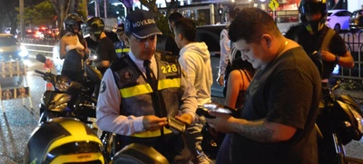 Movilidad realizó 195 procedimientos en operativo interinstitucional durante la noche del viernes.