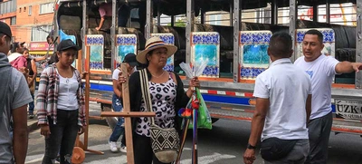 La pipa de la paz fue la tea de los I Juegos Indígenas en Cali