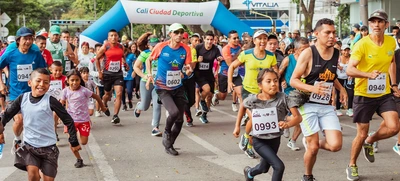 Caleños y comunidades indígenas corrieron por la reconciliación y la paz