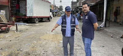 Grupo operativo rehabilitará vías locales de la Galería Santa Elena