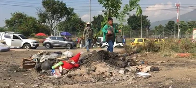 Recuperado punto de arrojo clandestino de residuos en el norte de Cali