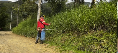 Infraestructura realizó mantenimiento vial y preventivo en la zona rural de Cali