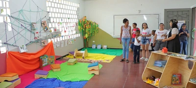 Se abren las puertas de la sala de lectura de primera infancia