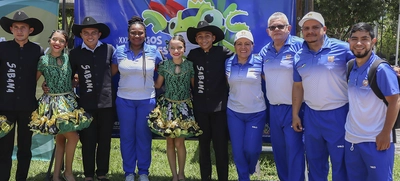Servidores Públicos disfrutaron la inauguración de los XXI Juegos Nacionales Deportivos