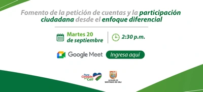 Tercera jornada de sensibilización sobre petición de cuentas para grupos de valor