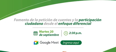 Tercera jornada de sensibilización sobre petición de cuentas para grupos de valor