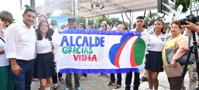 Comunidad del barrio El Guabal recibió al alcalde Jorge Iván Ospina, en la sexta jornada de Gobierno al Barrio
