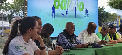 Dagma presente en ‘Gobierno al Barrio’ en El Guabal