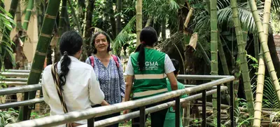 Recorrido por bosques urbanos fue uno de los atractivos en la jornada de movilidad sostenible