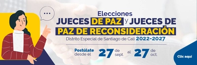 Aún se pueden inscribir para las elecciones de Jueces de Paz y de Paz y Reconsideración