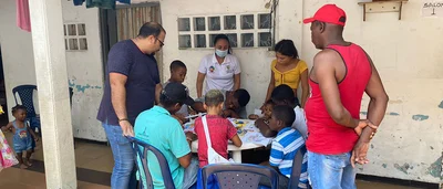 Albergue temporal para la población de Aldovea y Cauquita víctima del conflicto armado