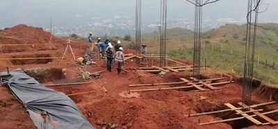Así avanza la construcción del Centro de Atención al Visitante del Proyecto Integral Cristo Rey