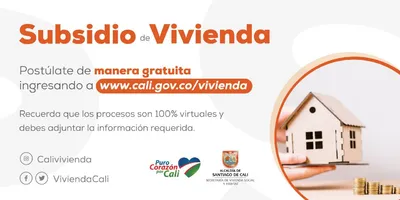 Subsidio distrital para compra de vivienda en Cali es diferente a Mi Casa Ya