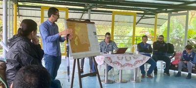 Alcaldía socializó diseños de obras de agua potable que se harán en la zona rural