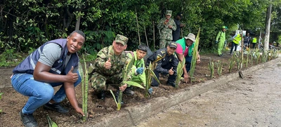 Ejército y Policía recuperaron punto clandestino en el sur de Cali