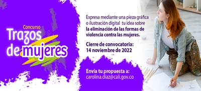 Concurso ‘Trazos de mujeres’, para vivir libres de violencias