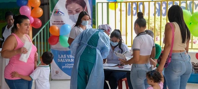 Cali no para de vacunar contra rubéola y sarampión