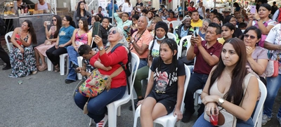 Cuídate Ve llegó con música y baile a Montebello