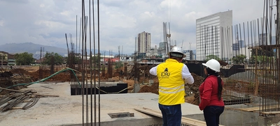  La primera torre de apartamentos de Ciudad Paraíso entró en fase de acabados