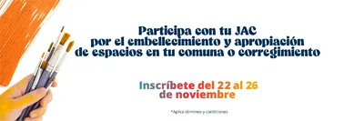 Una jornada de color para tu Junta de Acción Comunal