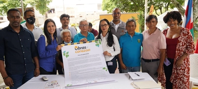 Alcaldía firmó pacto de gobernanza por la recuperación de vías de la comuna 10