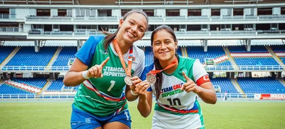 El Team Cali de fútbol femenino se colgó un oro en los Juegos Departamentales