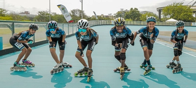 La selección de patinaje caleña va rodando en oro