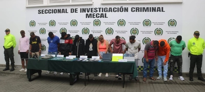 Autoridades desarticulan dos bandas dedicadas al hurto de celulares y al expendio de estupefacientes