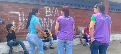 Personas en situación de calle, felices de celebrar sus cumpleaños