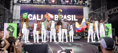 Cali y Brasil se unieron en un solo corazón gracias al Petronio Álvarez