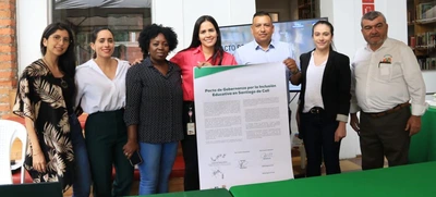 La educación es el camino. Se firma pacto por la inclusión educativa en Cali