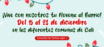 Prográmate para la Novena al Barrio en comunas y corregimientos