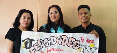 El amor de su familia la impulsó para lograr la meta más importante de su vida: certificarse como técnica auxiliar en salud oral