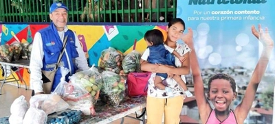 La Alcaldía entrega 1632 mercados para la recuperación nutricional de los niños
