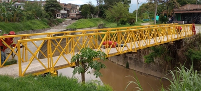 Así lucen puentes peatonales y vehiculares en diferentes puntos de Cali