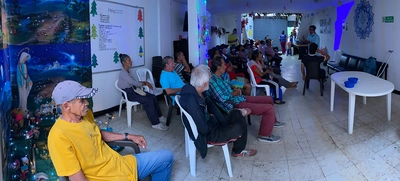Cali Incluyente fortalece procesos de atención al adulto mayor en la Comuna 3