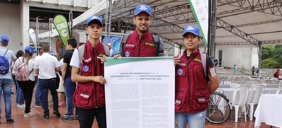 Cali Incluyente apoya a la Brigada de emergencia y prevención de la Fundación Coalición de Brigadas