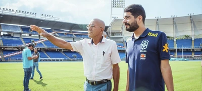 “Genial, magnífico”: Así calificó al Estadio Pascual Guerrero la avanzada de Brasil para el Suramericano Sub 20