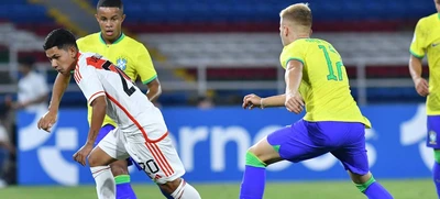 Brasil abrió el Suramericano Sub 20 en el Pascual, con claro triunfo sobre Perú