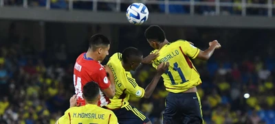 Con el empuje de los caleños, Colombia igualó 1-1 con Paraguay en el Suramericano Sub 20