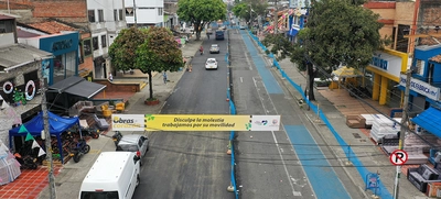 Así luce el corredor vial de la calle 9 intervenido con ‘Obras de Corazón’