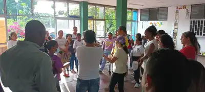 Alcaldía garantiza el derecho a la educación durante las intervenciones de infraestructura escolar