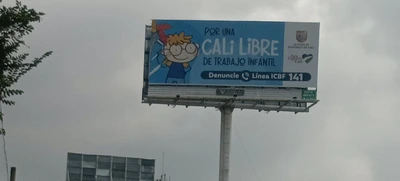 Bienestar Social fortalece su campaña contra el trabajo infantil