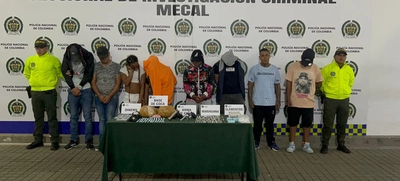 Policía neutraliza a narcotraficantes en tejados de la comuna 15